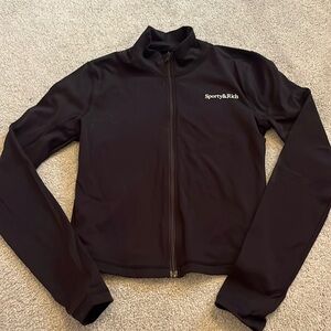 Sporty & Rich Black Jacket